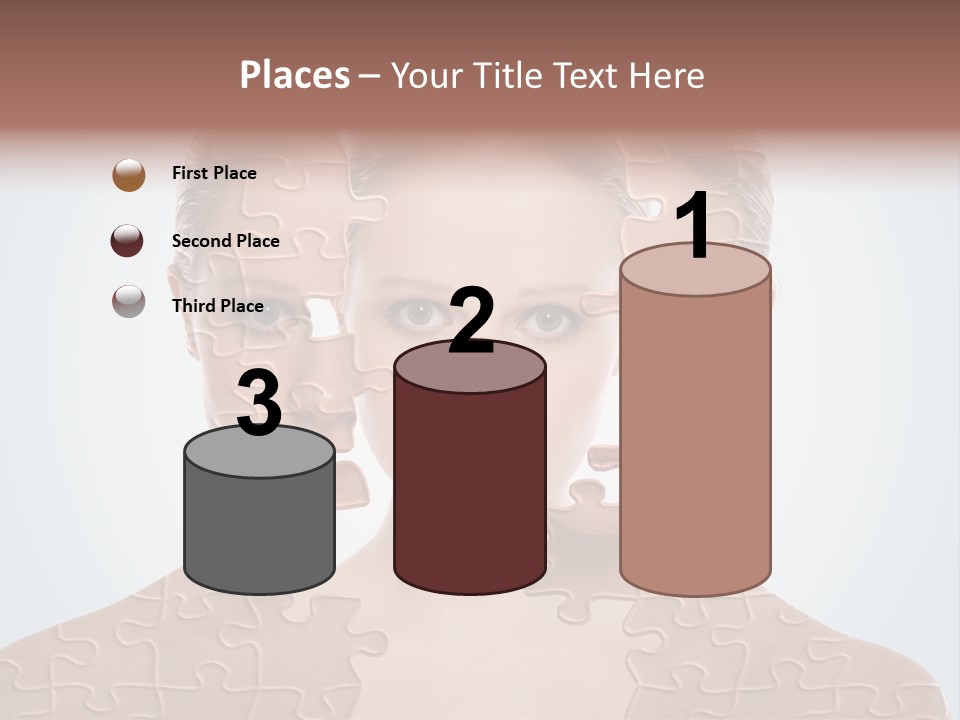 Female Effect Girl PowerPoint Template