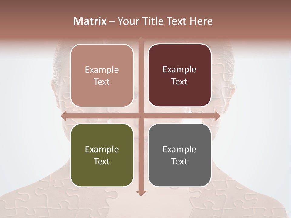 Female Effect Girl PowerPoint Template