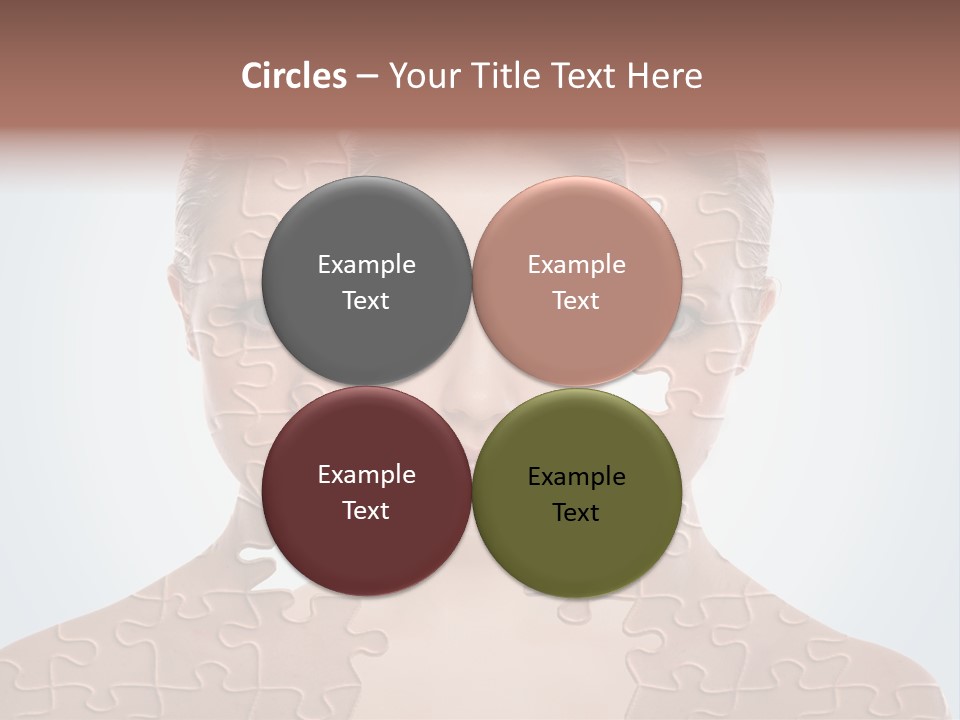 Female Effect Girl PowerPoint Template