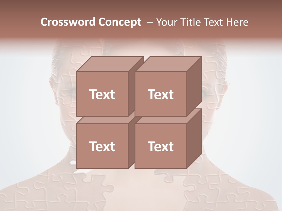 Female Effect Girl PowerPoint Template