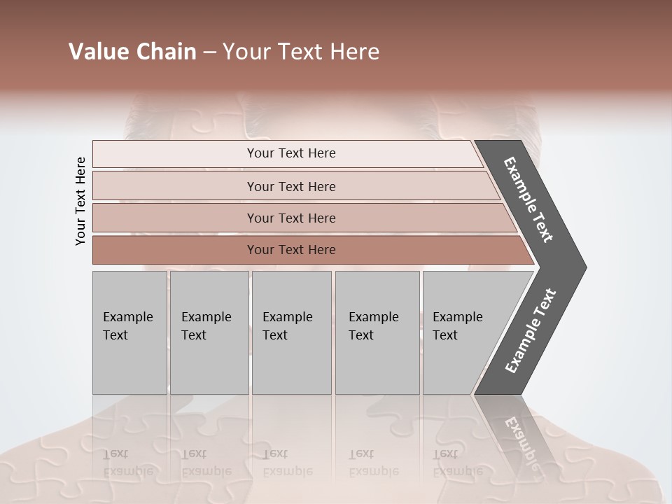 Female Effect Girl PowerPoint Template