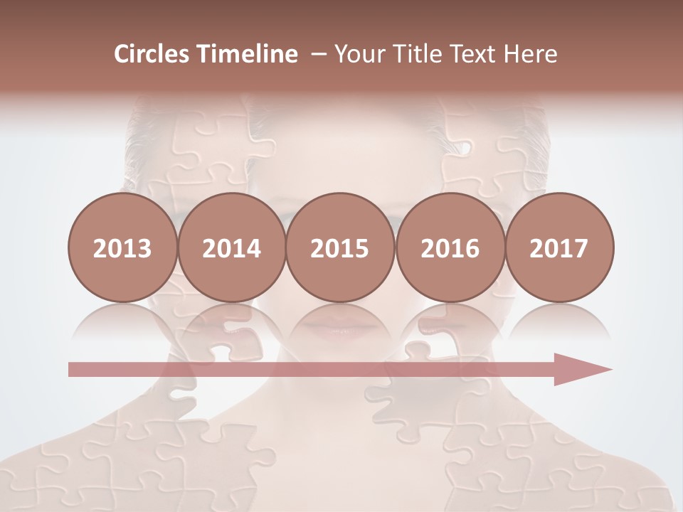 Female Effect Girl PowerPoint Template