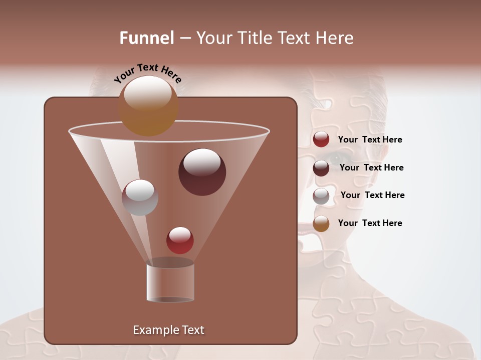 Female Effect Girl PowerPoint Template