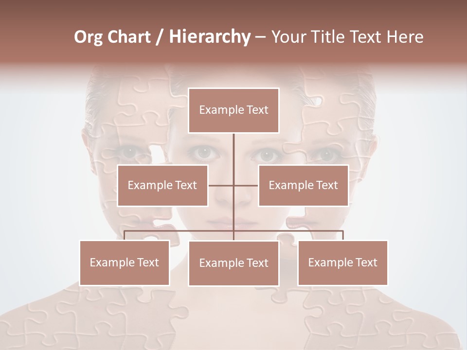 Female Effect Girl PowerPoint Template