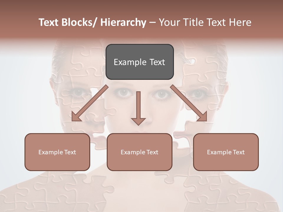 Female Effect Girl PowerPoint Template