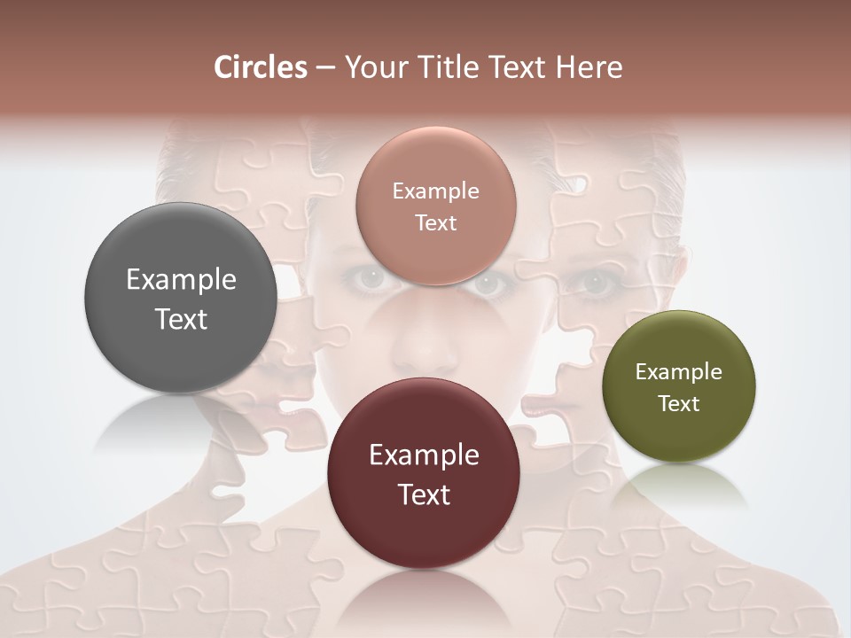 Female Effect Girl PowerPoint Template