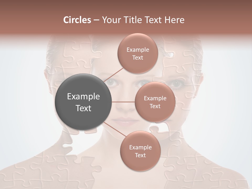 Female Effect Girl PowerPoint Template