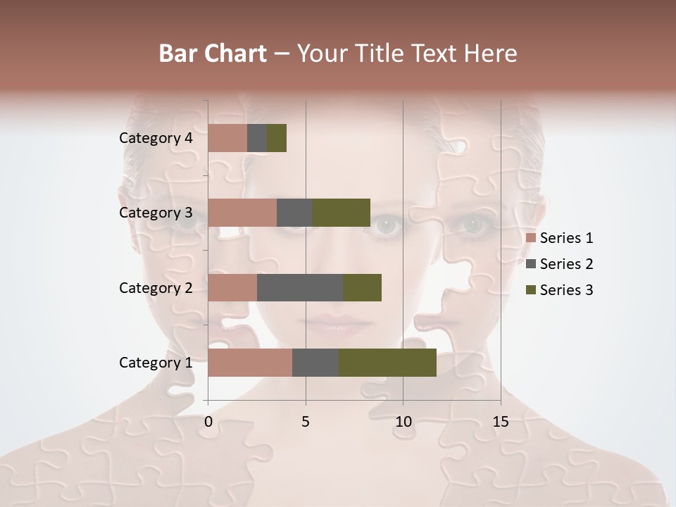 Female Effect Girl PowerPoint Template