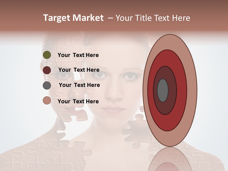 Female Effect Girl PowerPoint Template