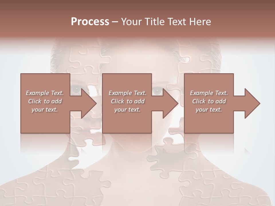 Female Effect Girl PowerPoint Template