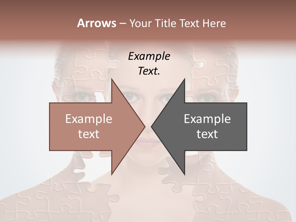 Female Effect Girl PowerPoint Template