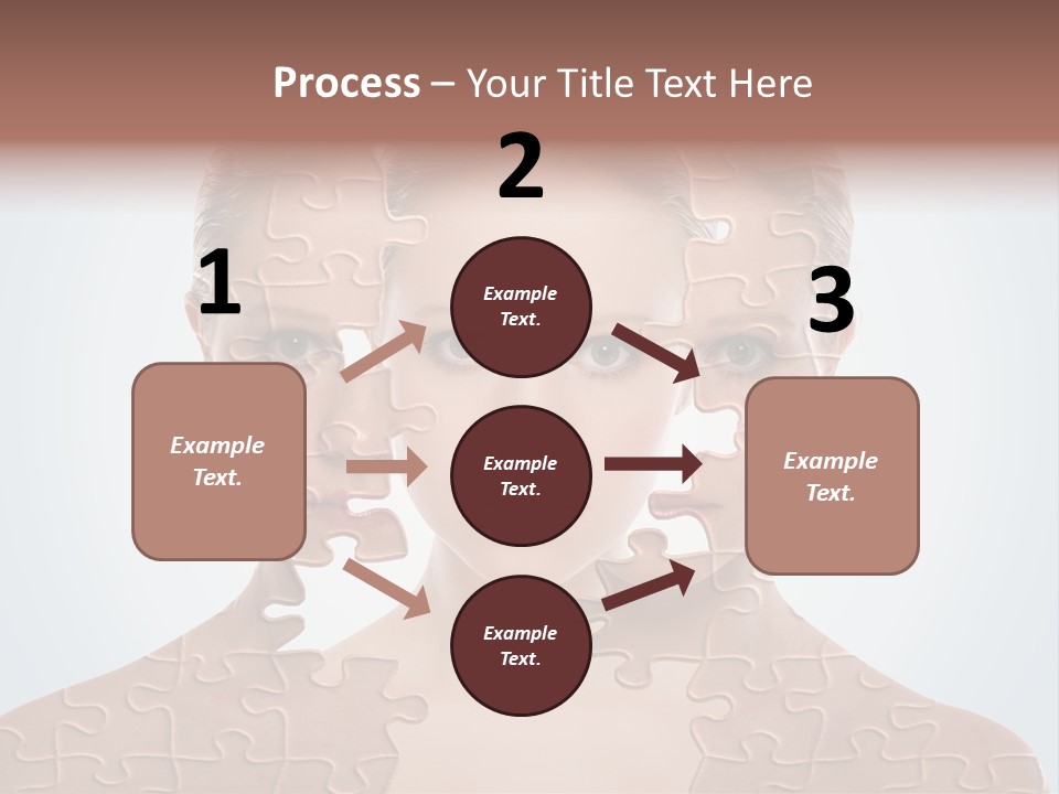 Female Effect Girl PowerPoint Template