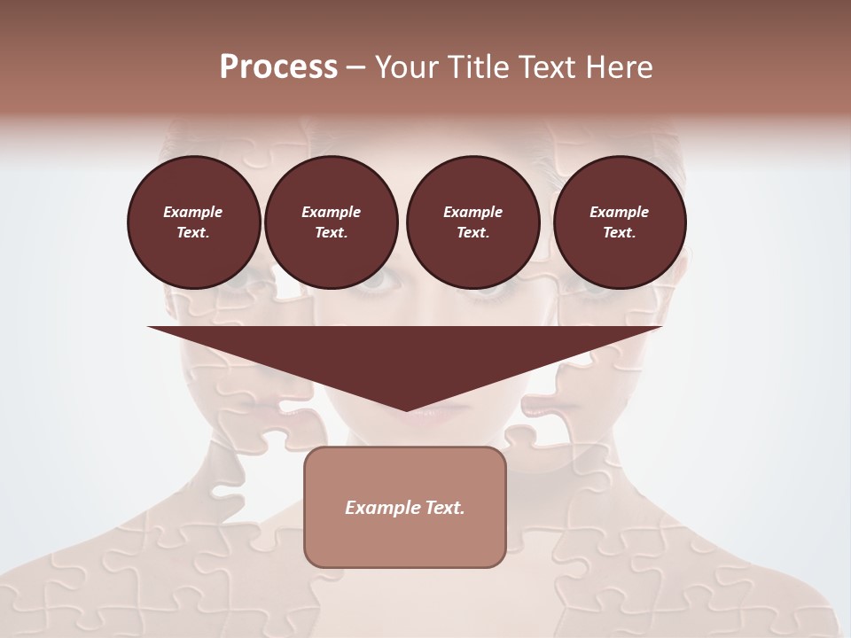 Female Effect Girl PowerPoint Template