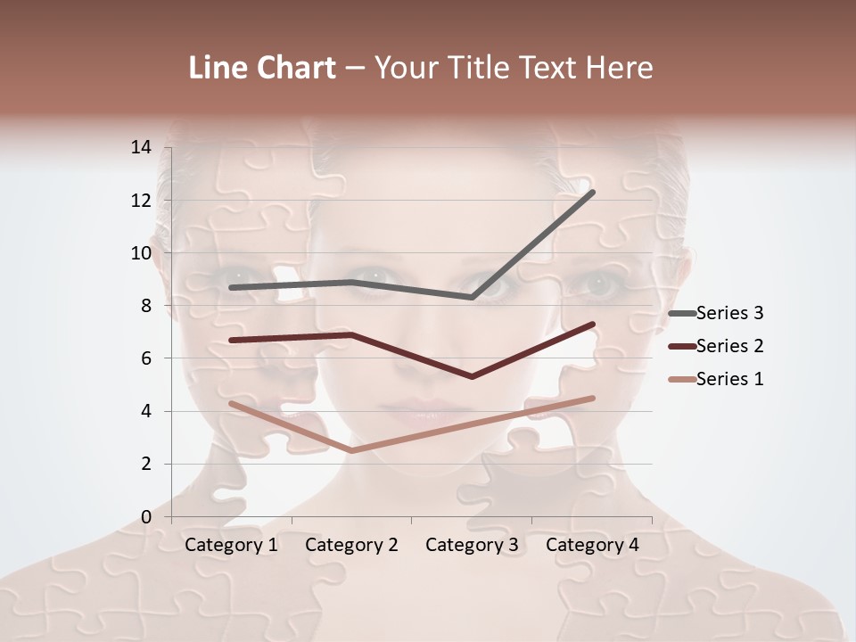 Female Effect Girl PowerPoint Template