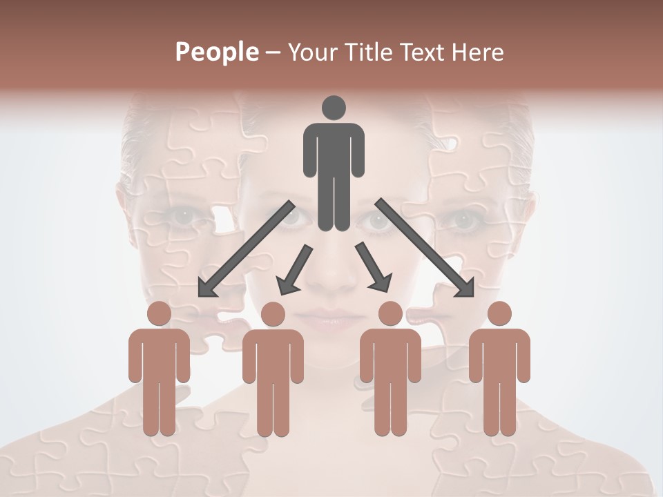 Female Effect Girl PowerPoint Template