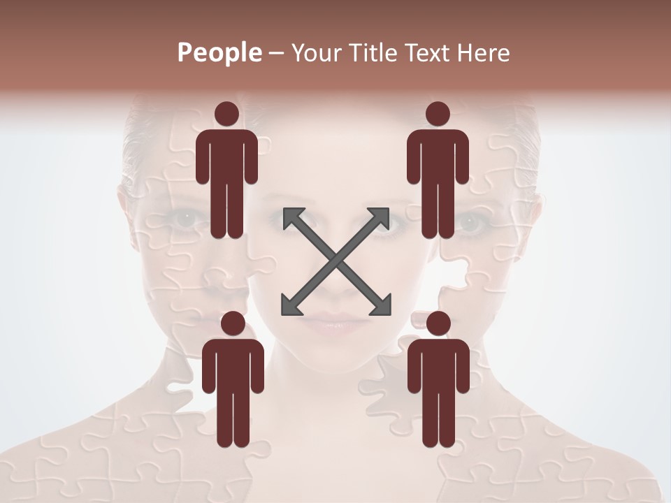 Female Effect Girl PowerPoint Template