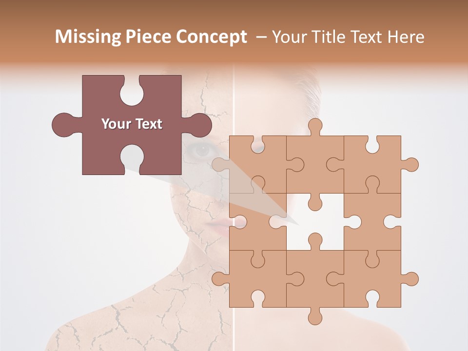 Background Caucasian Problem PowerPoint Template