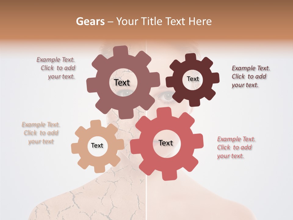 Background Caucasian Problem PowerPoint Template