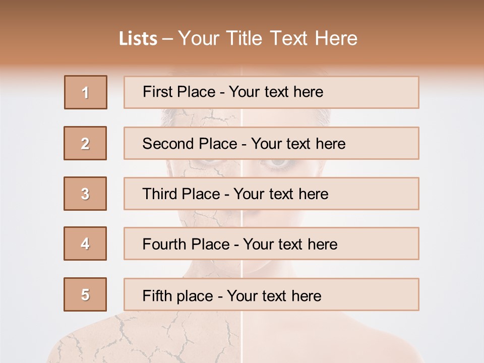Background Caucasian Problem PowerPoint Template