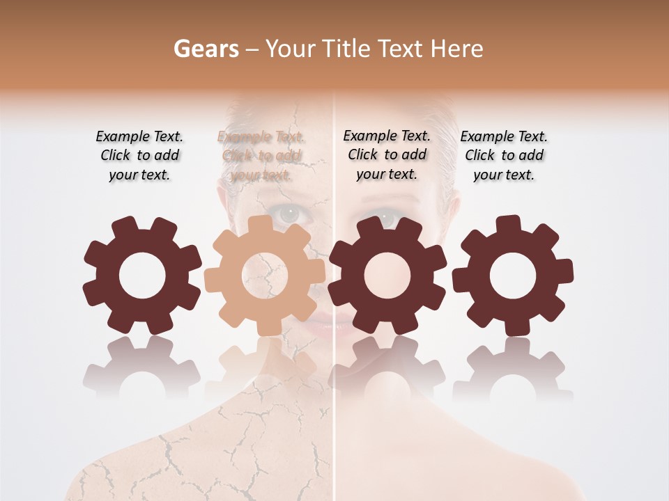 Background Caucasian Problem PowerPoint Template