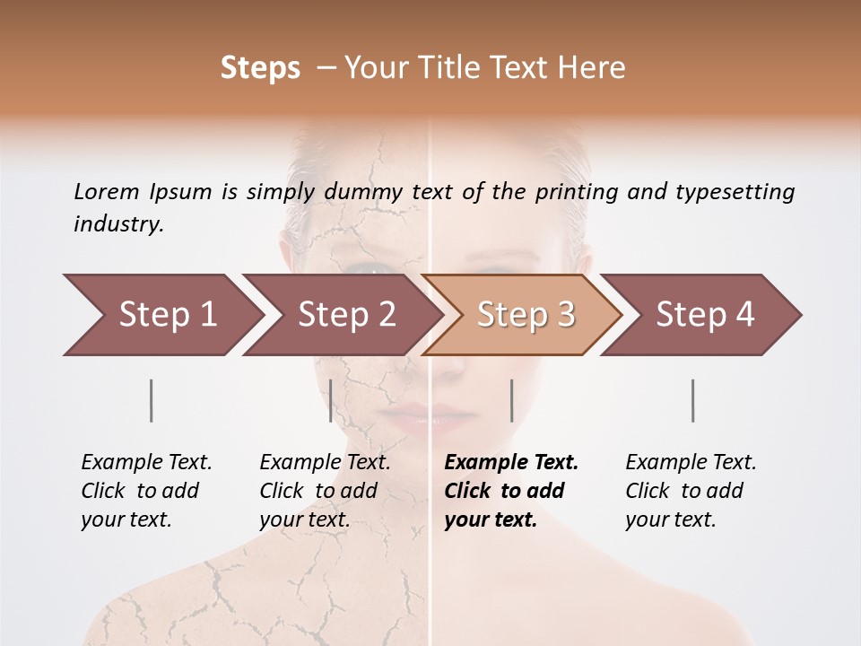 Background Caucasian Problem PowerPoint Template