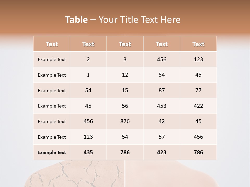 Background Caucasian Problem PowerPoint Template