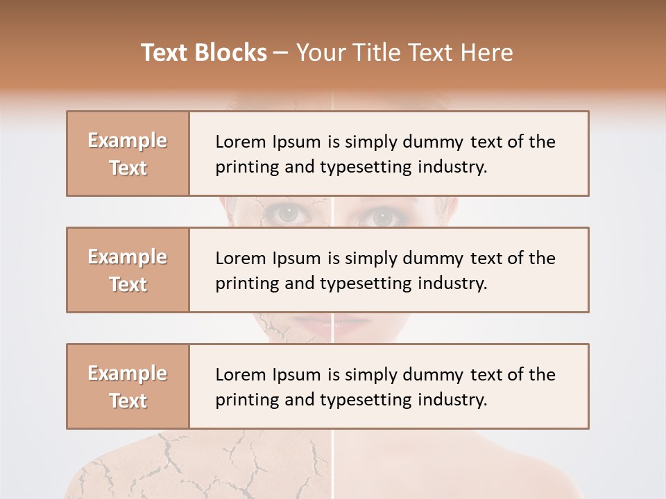 Background Caucasian Problem PowerPoint Template