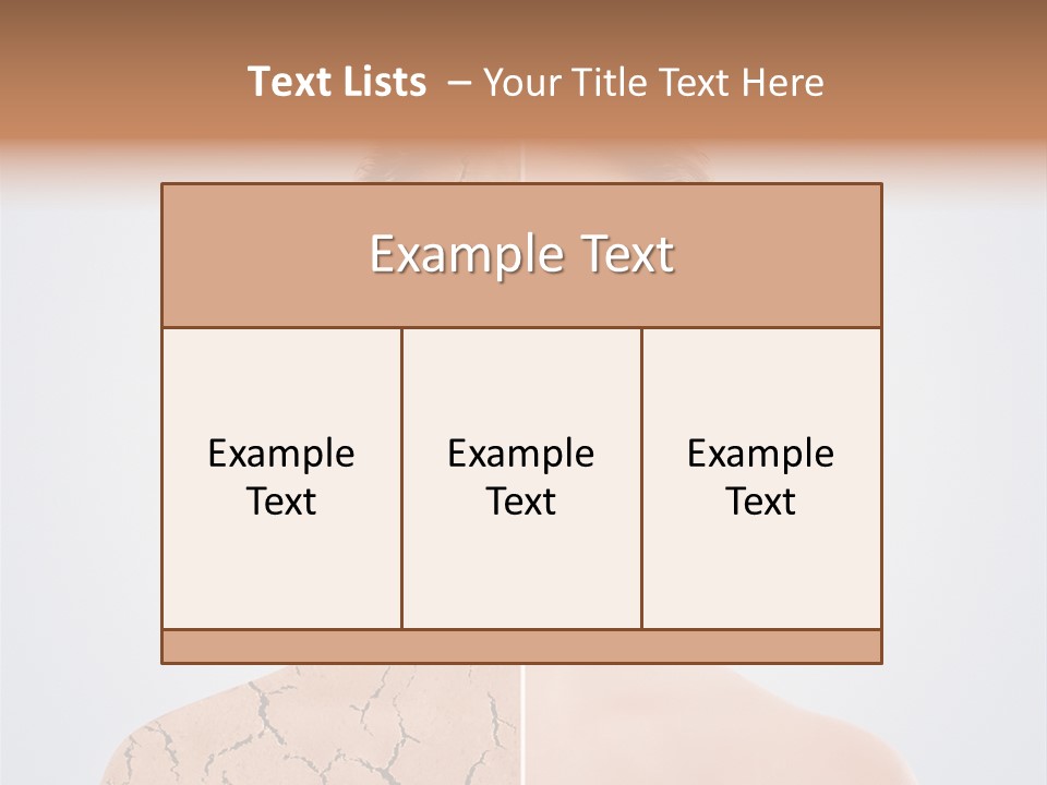 Background Caucasian Problem PowerPoint Template