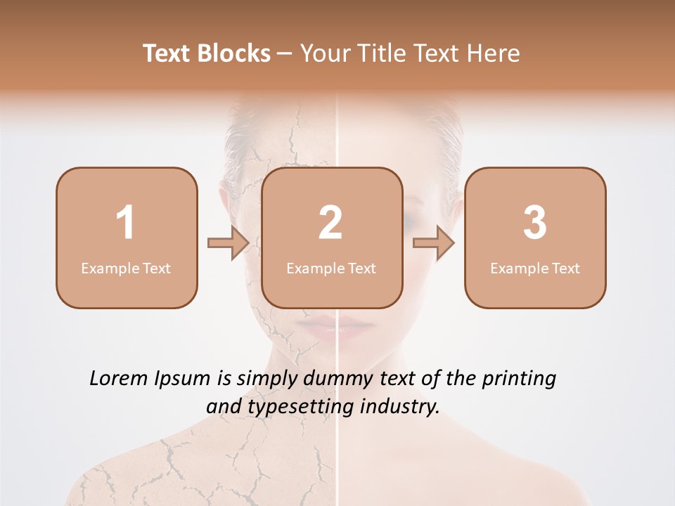 Background Caucasian Problem PowerPoint Template