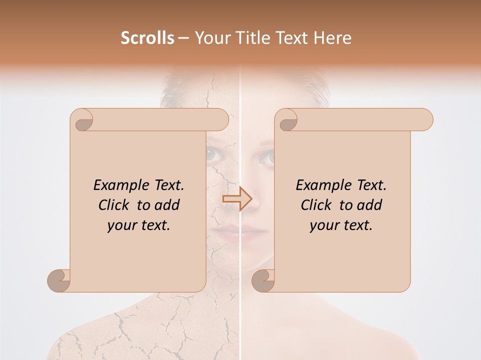Background Caucasian Problem PowerPoint Template