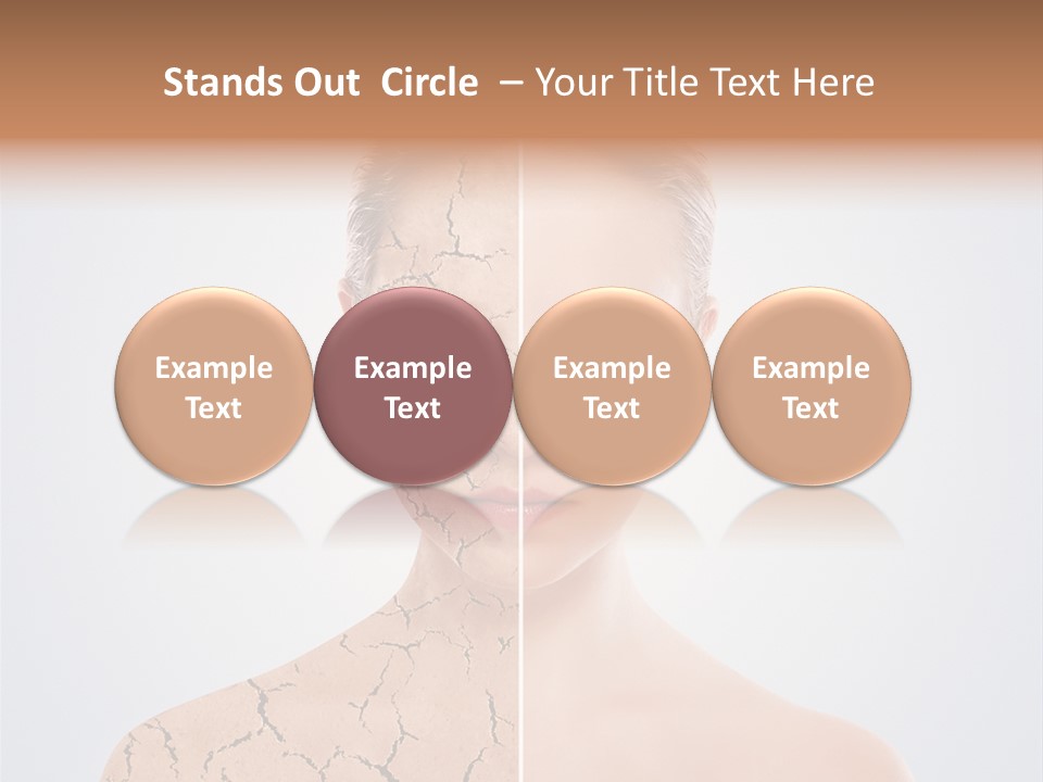 Background Caucasian Problem PowerPoint Template