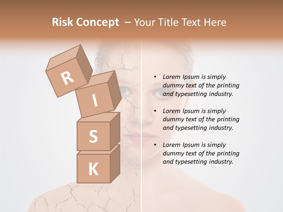 Background Caucasian Problem PowerPoint Template
