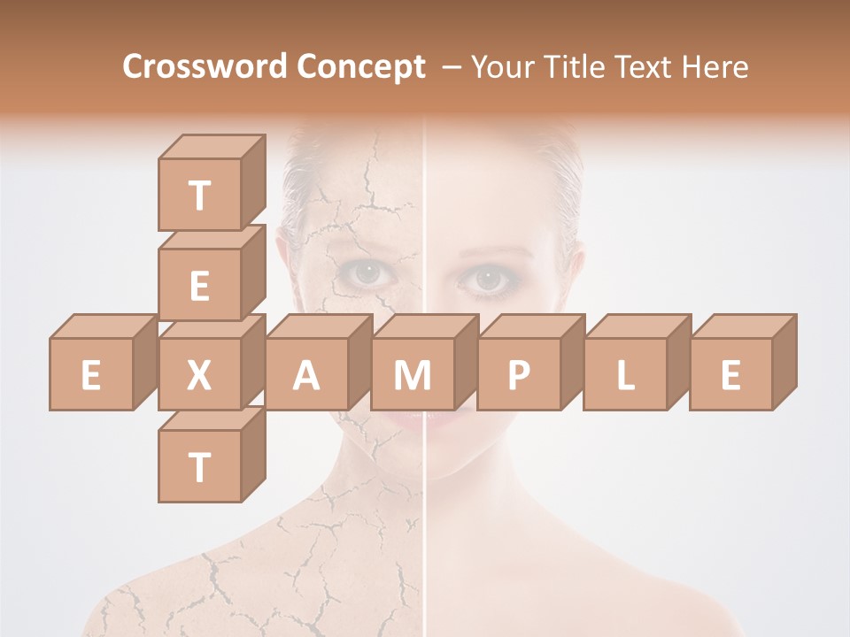 Background Caucasian Problem PowerPoint Template