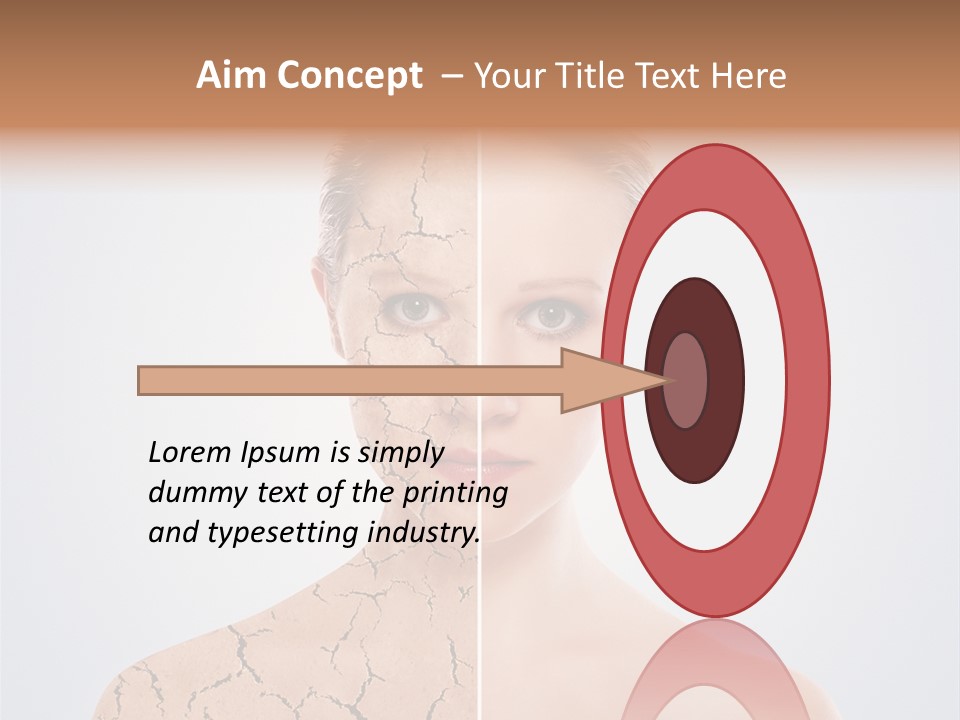 Background Caucasian Problem PowerPoint Template