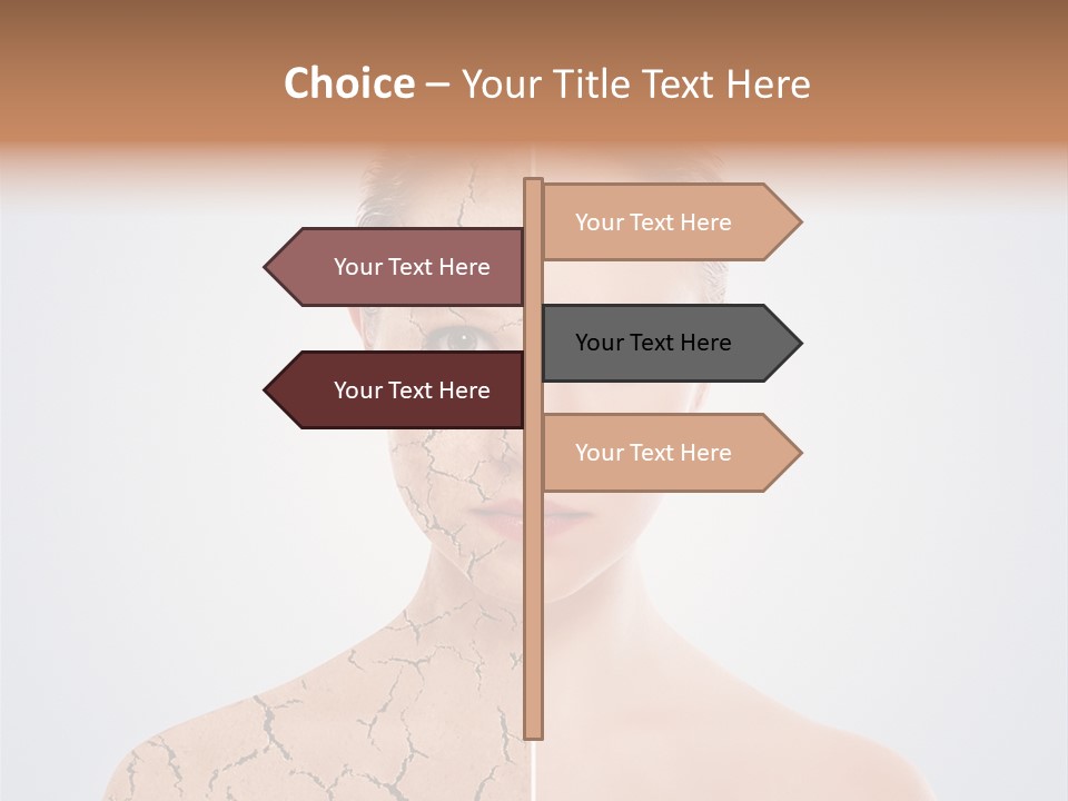 Background Caucasian Problem PowerPoint Template