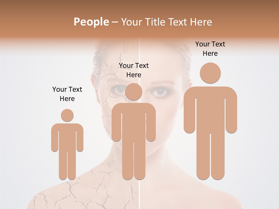 Background Caucasian Problem PowerPoint Template