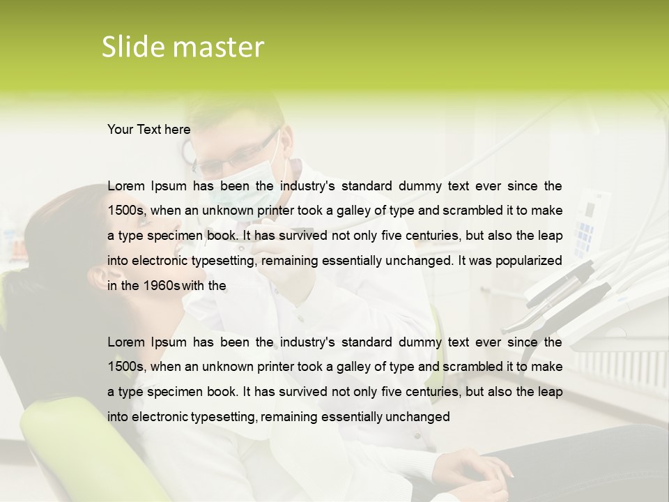 Girl Practitioner Patient PowerPoint Template