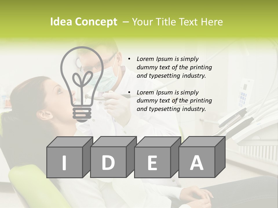 Girl Practitioner Patient PowerPoint Template