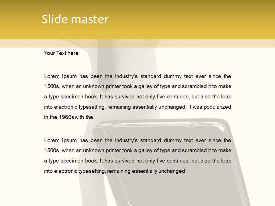 Businessman Finance People PowerPoint Template