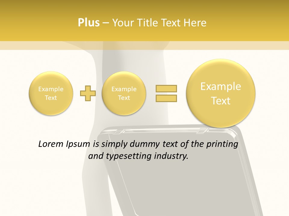 Businessman Finance People PowerPoint Template