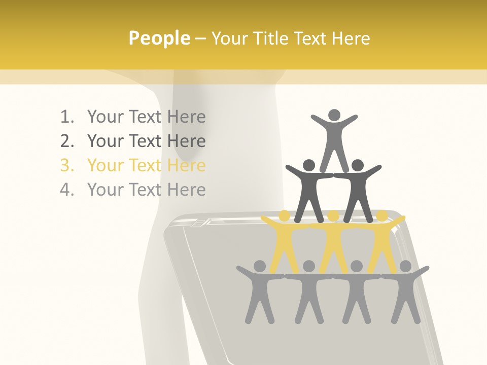 Businessman Finance People PowerPoint Template