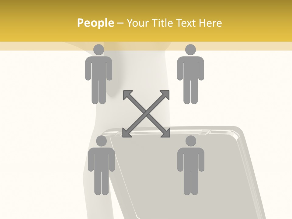 Businessman Finance People PowerPoint Template