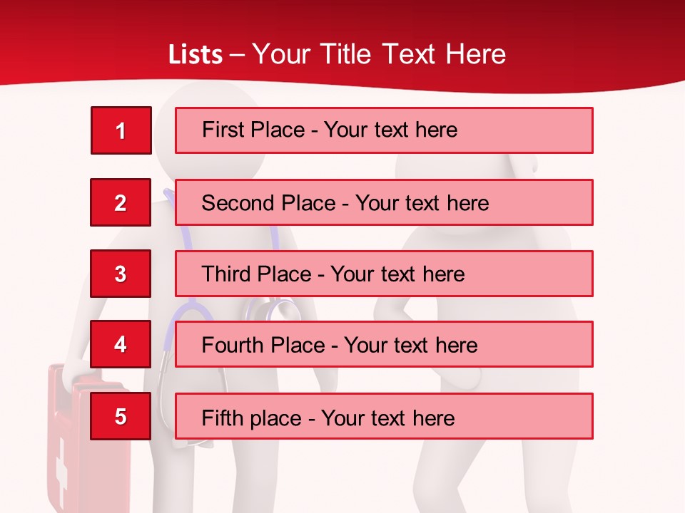 Healthcare Health Exam PowerPoint Template