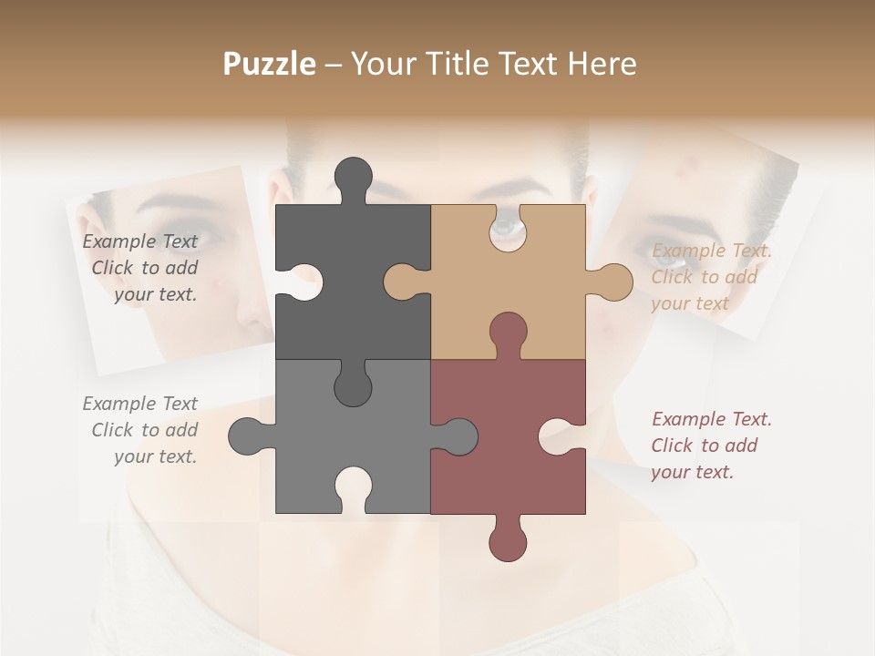 Care Carefree Purity PowerPoint Template