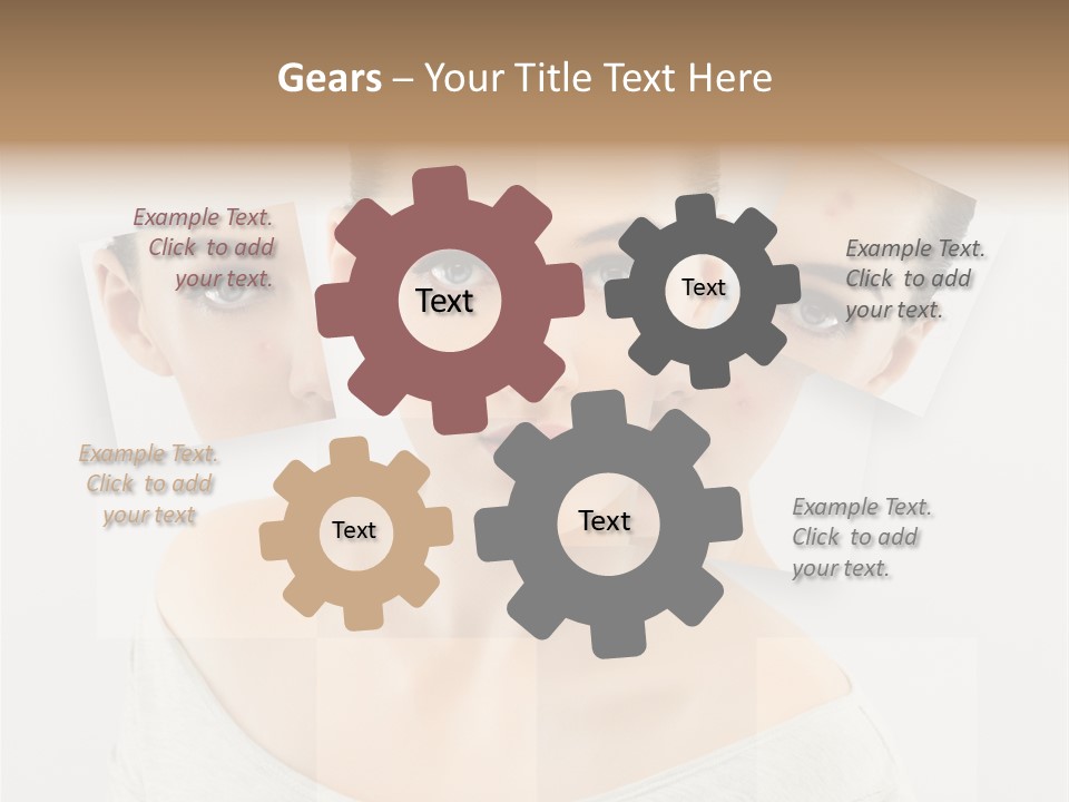 Care Carefree Purity PowerPoint Template