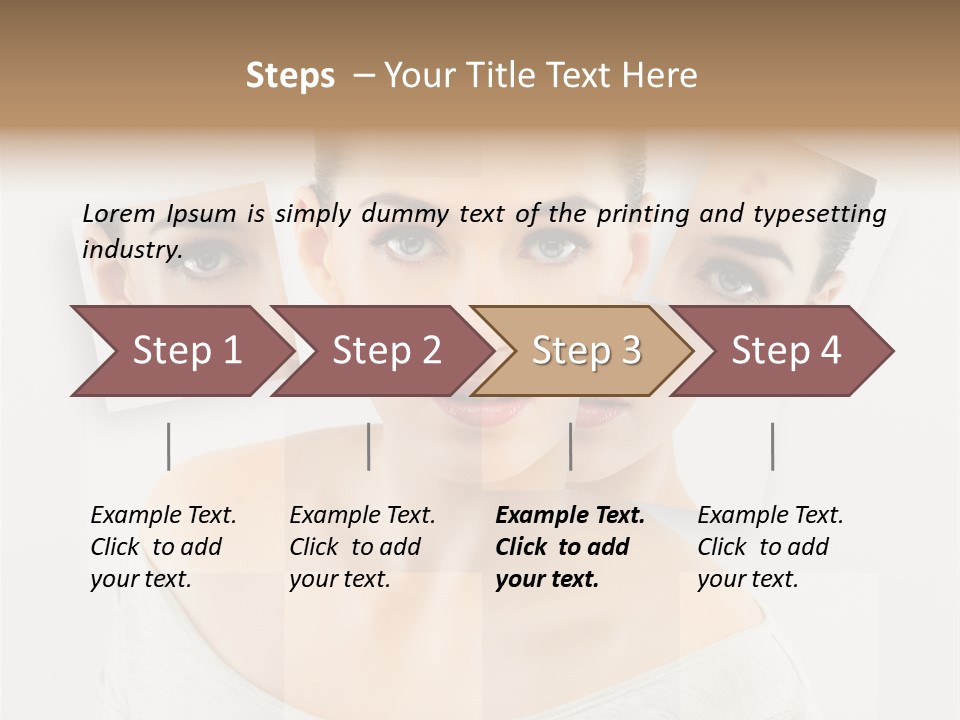 Care Carefree Purity PowerPoint Template