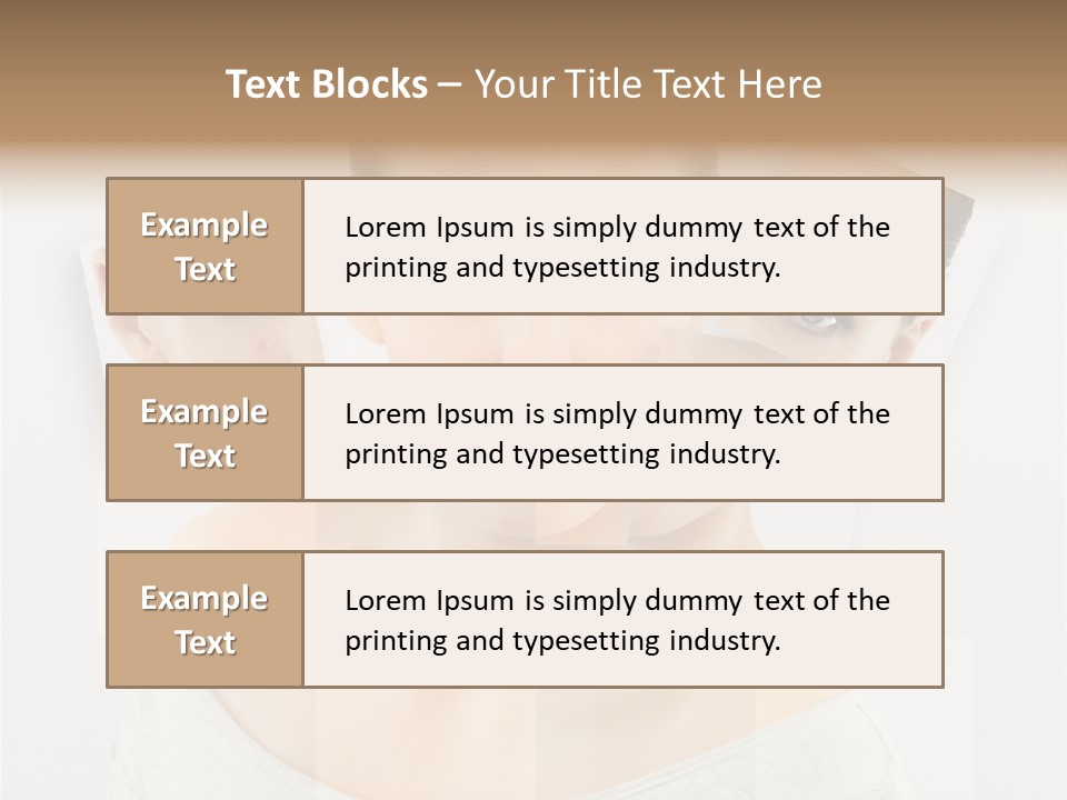 Care Carefree Purity PowerPoint Template