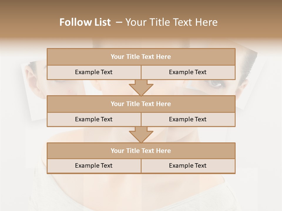 Care Carefree Purity PowerPoint Template