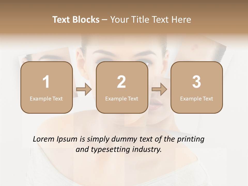 Care Carefree Purity PowerPoint Template