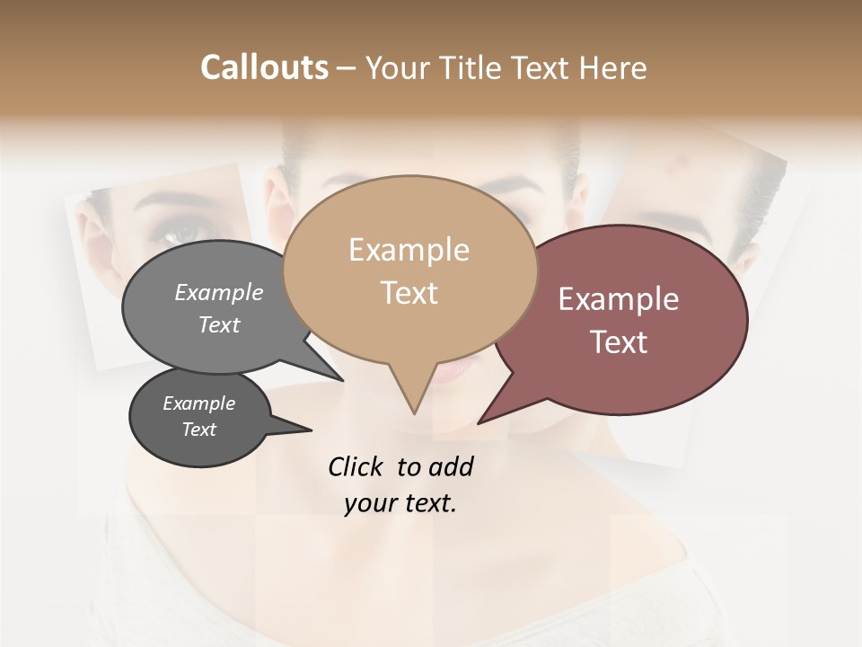 Care Carefree Purity PowerPoint Template